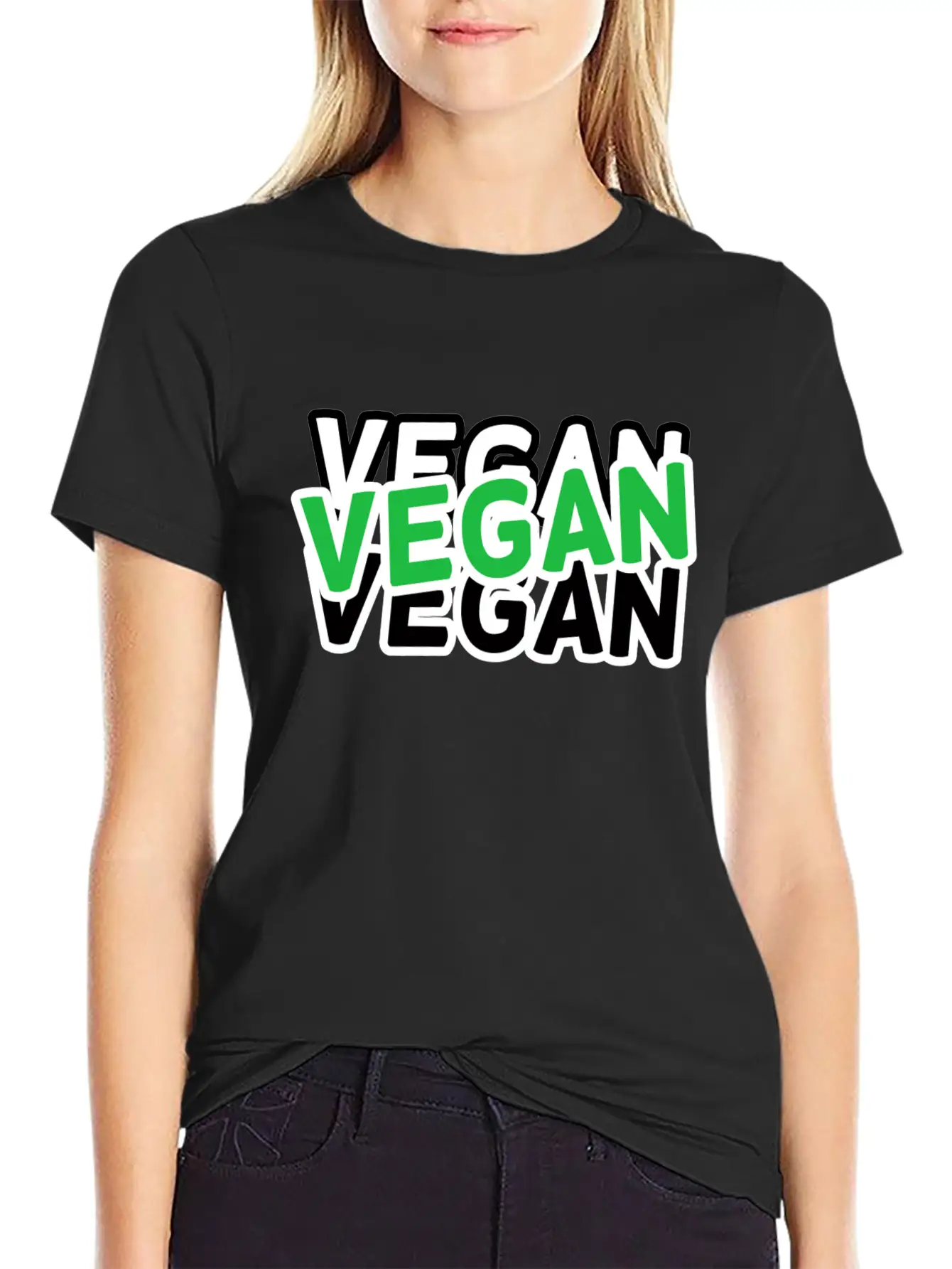 Vegan, Vegans Essential Cotton Tee For Daily Outfits – Unisex Style