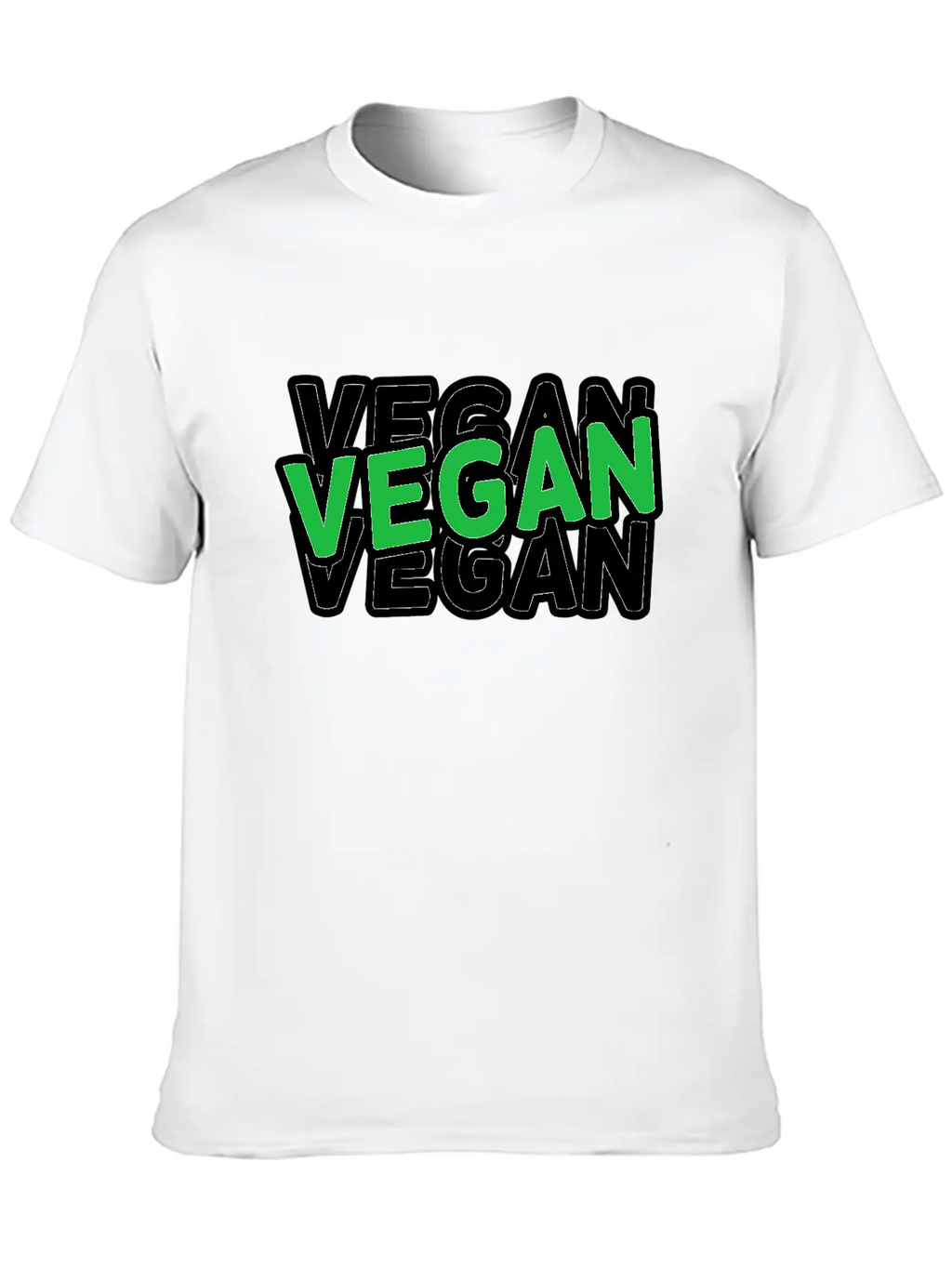 Vegan, Vegans Essential Cotton Tee For Daily Outfits – Unisex Style