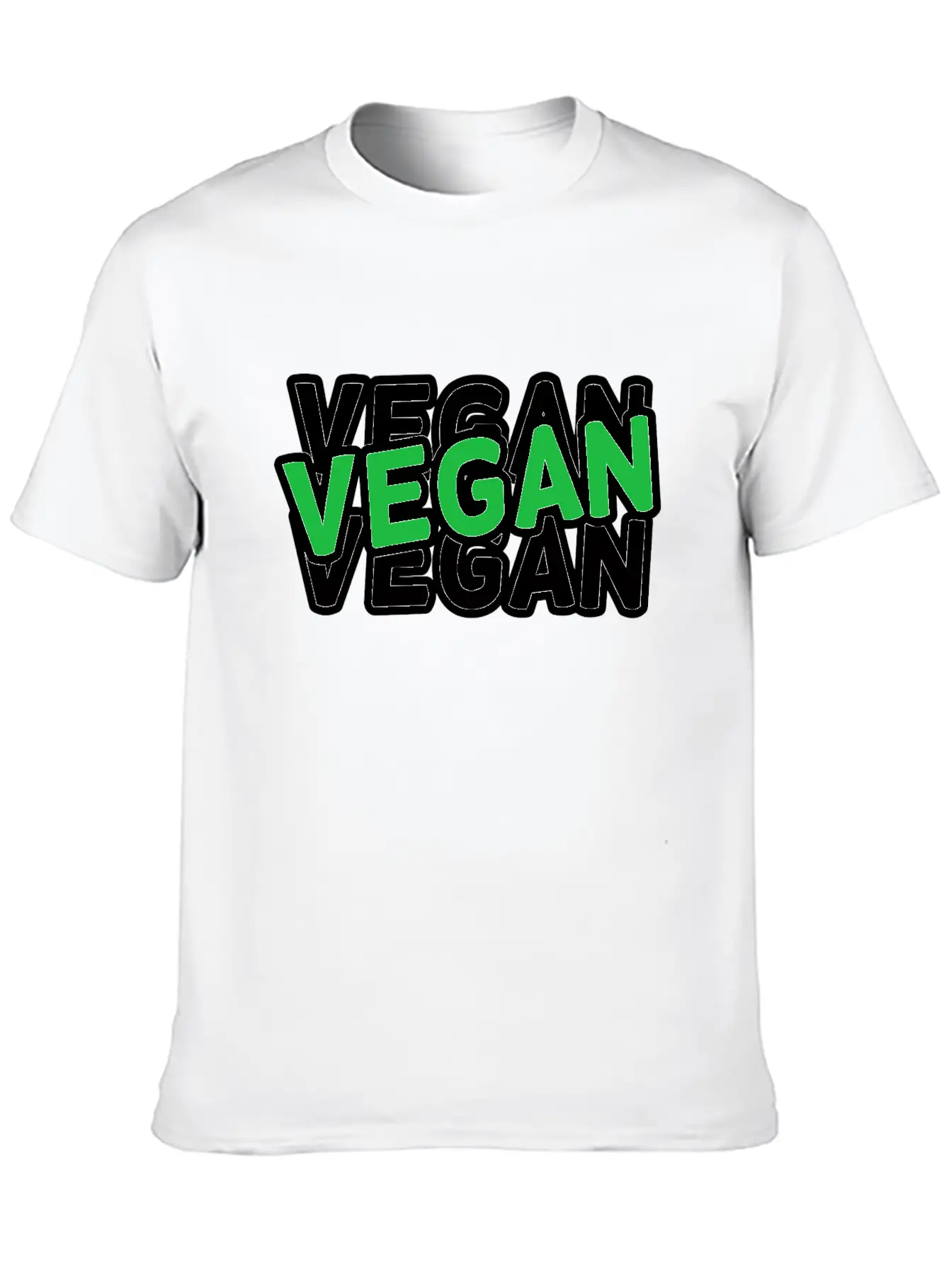 Vegan, Vegans Essential Cotton Tee For Daily Outfits – Unisex Style