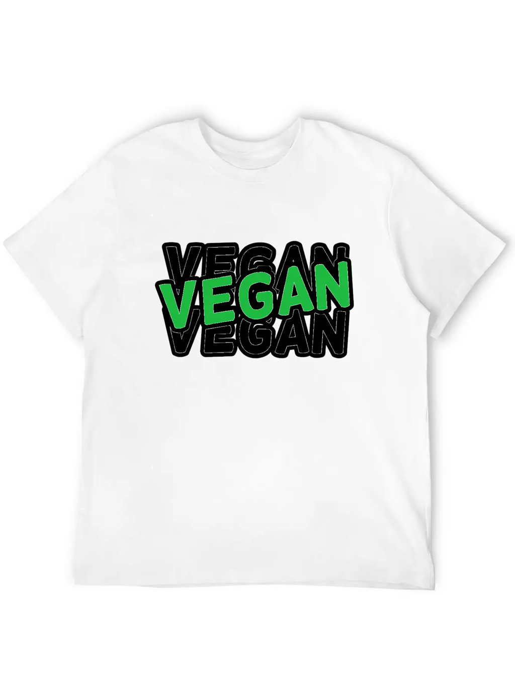 Vegan, Vegans Essential Cotton Tee For Daily Outfits – Unisex Style