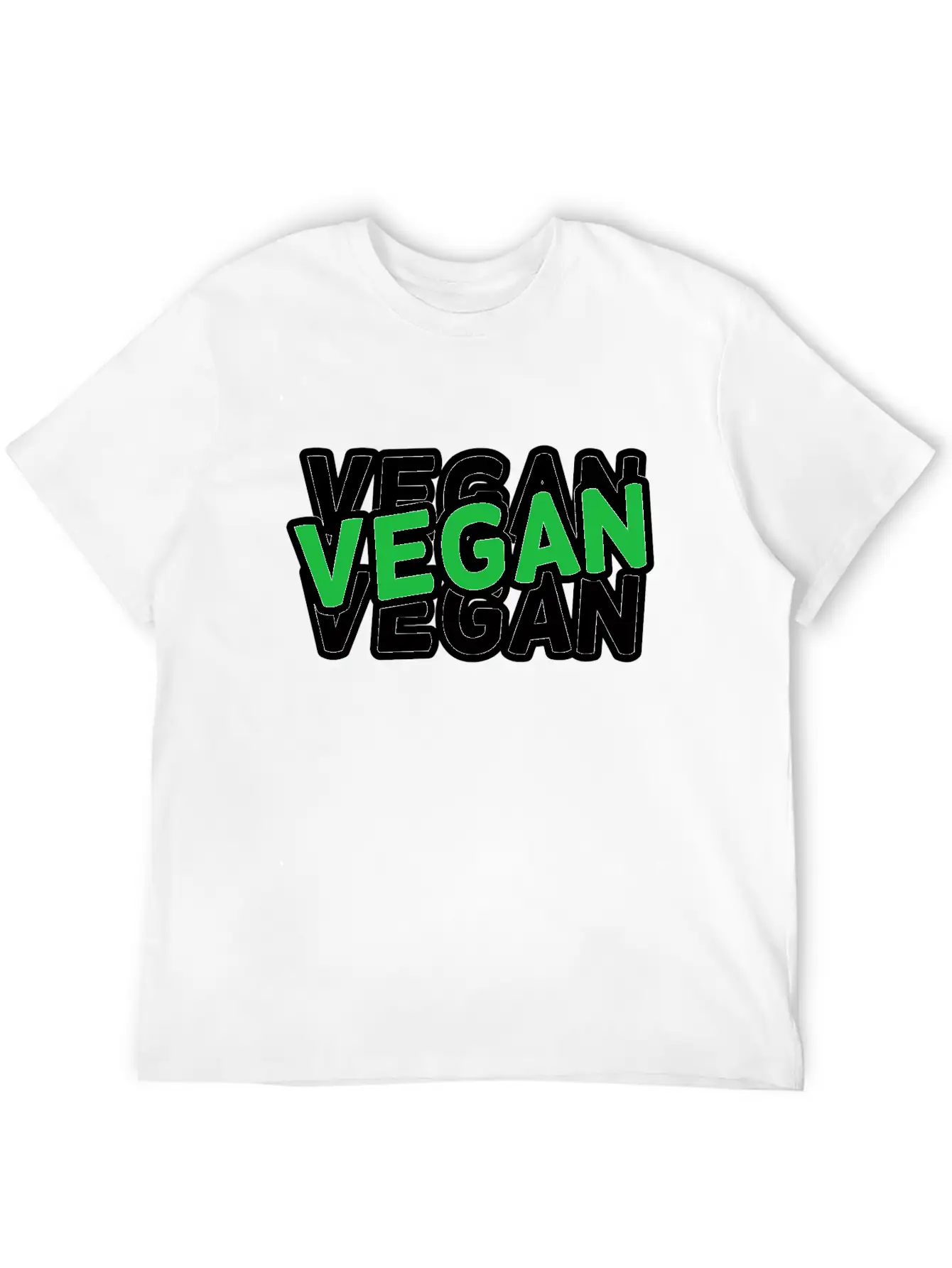 Vegan, Vegans Essential Cotton Tee For Daily Outfits – Unisex Style