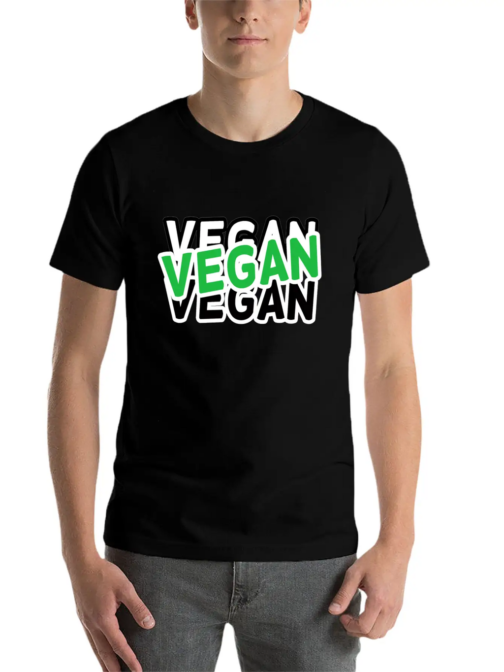 Vegan, Vegans Essential Cotton Tee For Daily Outfits – Unisex Style