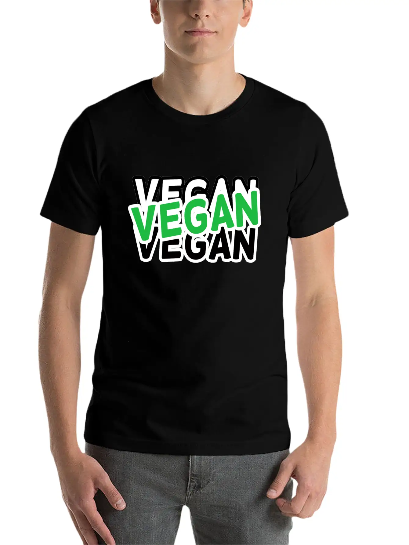 Vegan, Vegans Essential Cotton Tee For Daily Outfits – Unisex Style