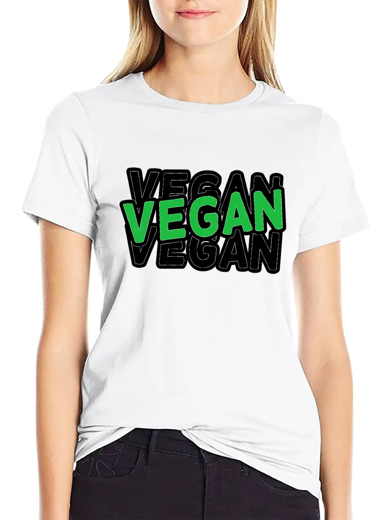 Vegan, Vegans Essential Cotton Tee For Daily Outfits – Unisex Style