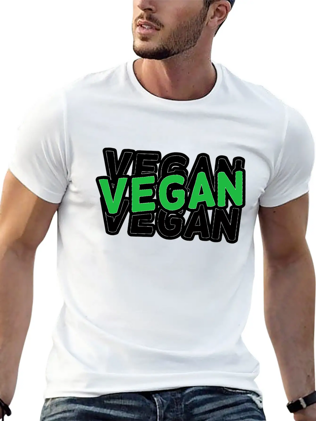 Vegan, Vegans Essential Cotton Tee For Daily Outfits – Unisex Style