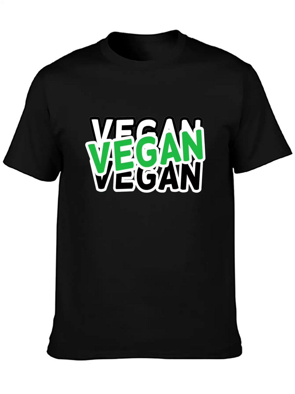 Vegan, Vegans Essential Cotton Tee For Daily Outfits – Unisex Style