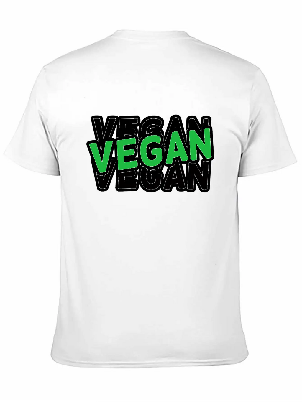 Vegan, Vegans Essential Cotton Tee For Daily Outfits – Unisex Style