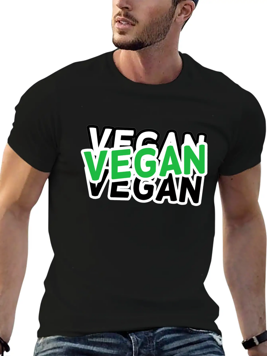 Vegan, Vegans Essential Cotton Tee For Daily Outfits – Unisex Style