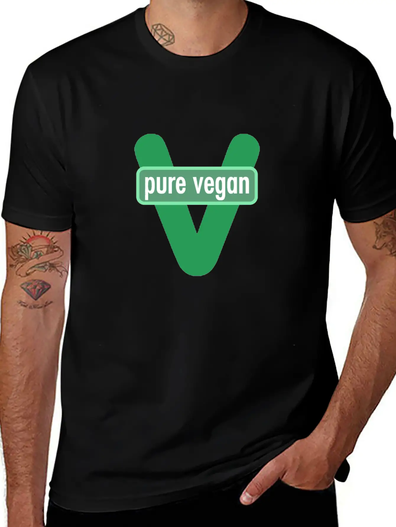 Vegan Vegetarian Animal Welfare Gift Idea Unisex Casual T-Shirt – Clean Design For Daily Comfort