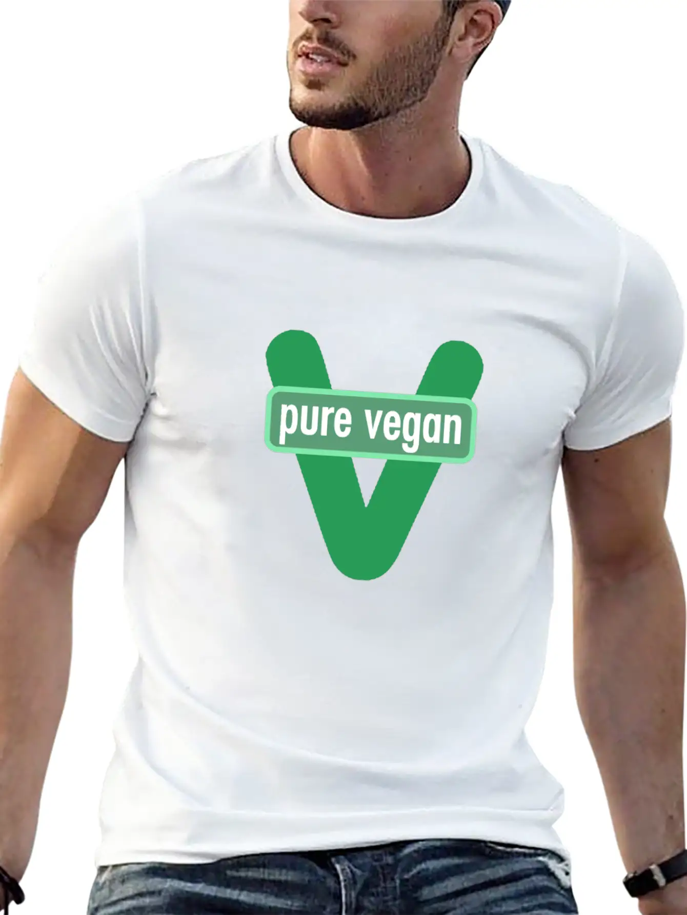 Vegan Vegetarian Animal Welfare Gift Idea Unisex Casual T-Shirt – Clean Design For Daily Comfort