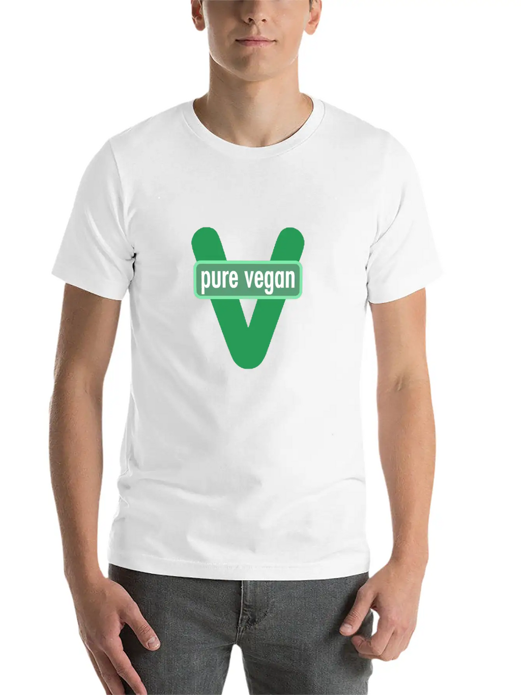 Vegan Vegetarian Animal Welfare Gift Idea Unisex Casual T-Shirt – Clean Design For Daily Comfort