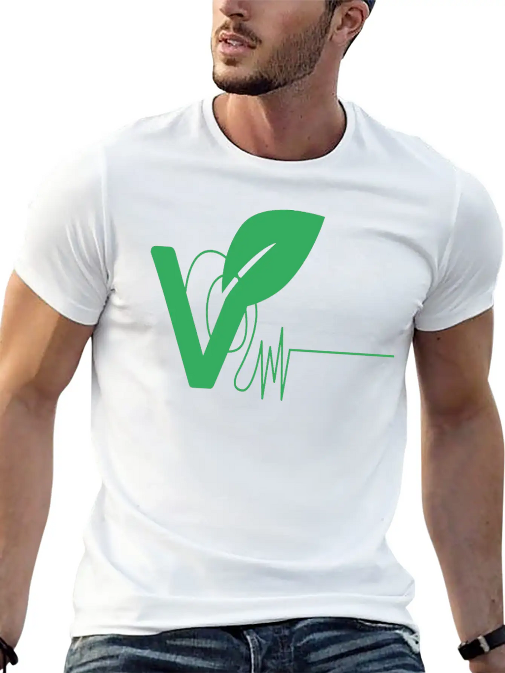 Vegan Vibe - Vegetarian Classic Fit Graphic Tee For Daily Comfort – Unisex Cotton Shirt