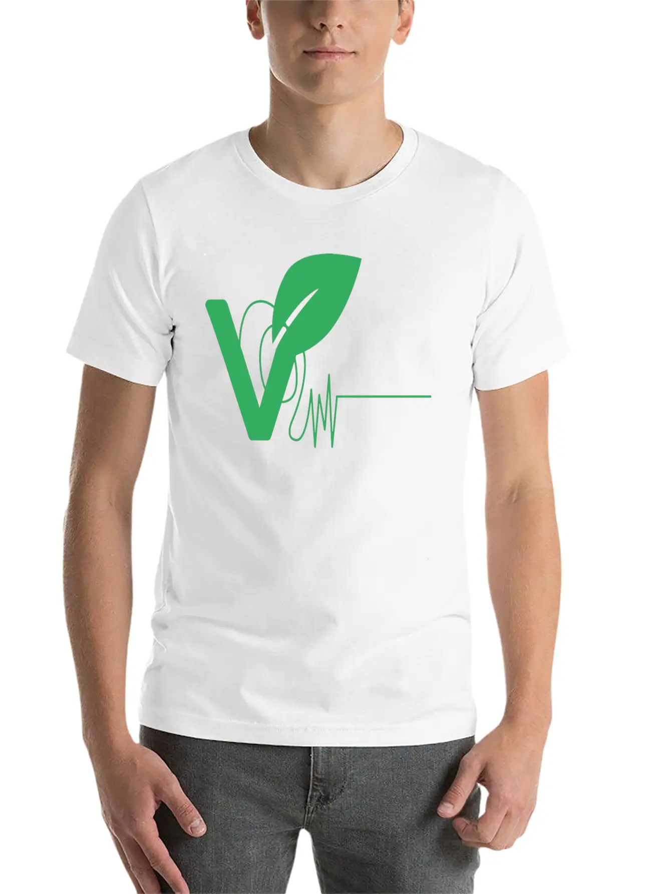 Vegan Vibe - Vegetarian Classic Fit Graphic Tee For Daily Comfort – Unisex Cotton Shirt