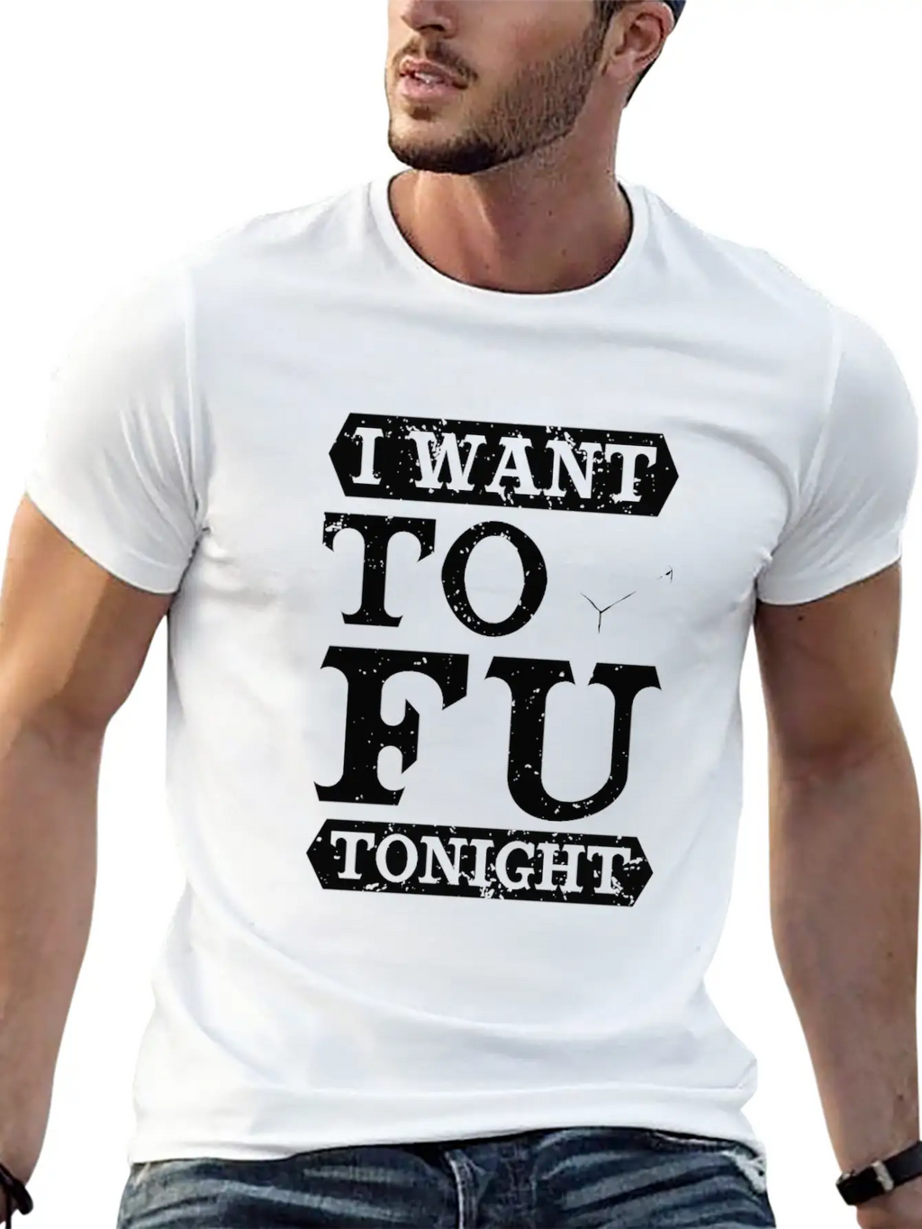 Vegetarian - Tofu Tonight Unisex Casual T-Shirt – Clean Design For Daily Comfort