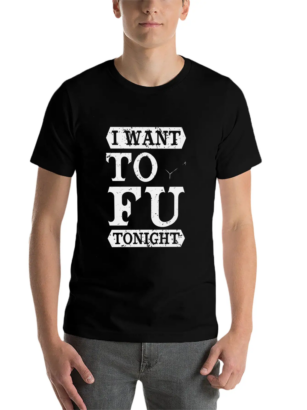 Vegetarian - Tofu Tonight Unisex Casual T-Shirt – Clean Design For Daily Comfort