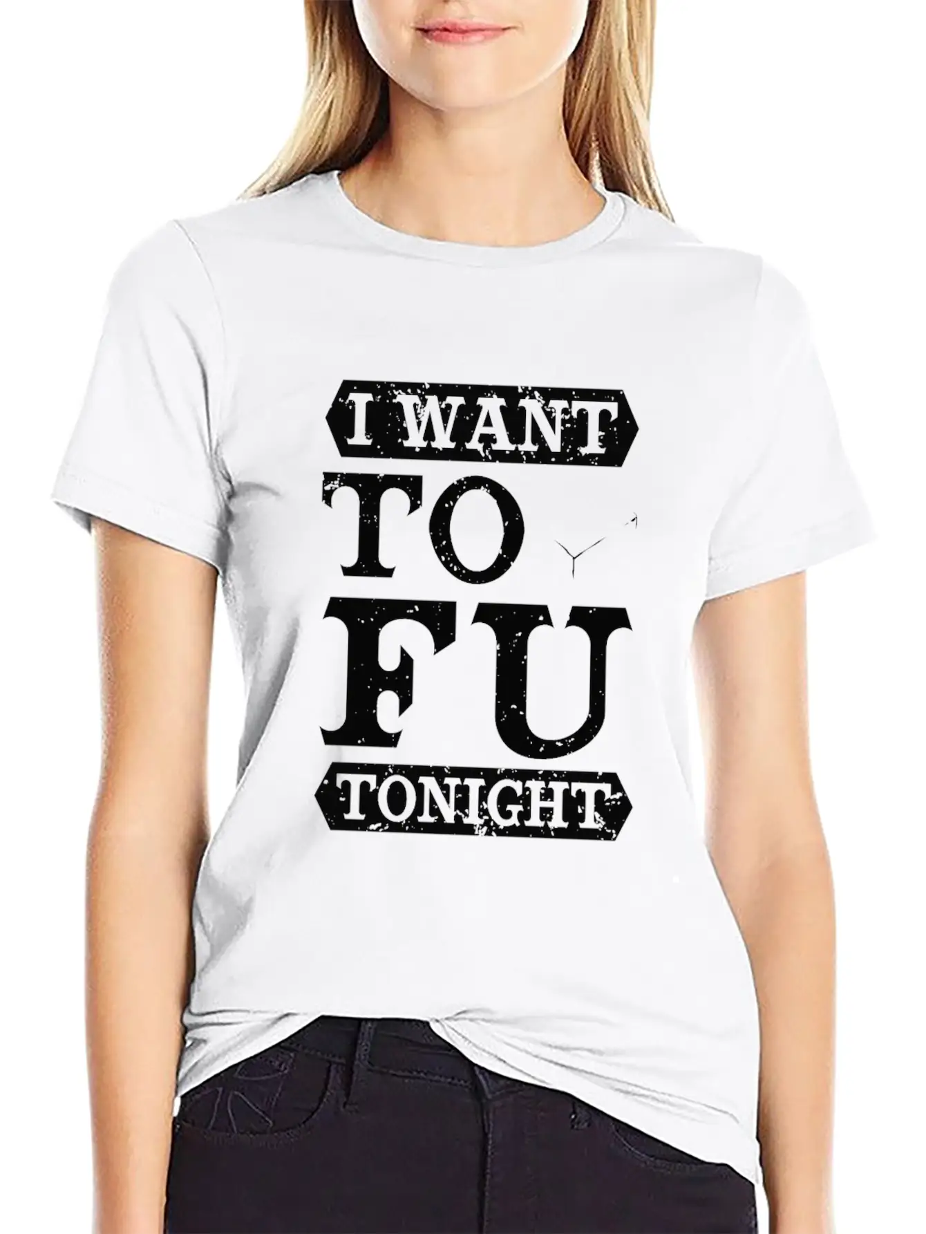 Vegetarian - Tofu Tonight Unisex Casual T-Shirt – Clean Design For Daily Comfort