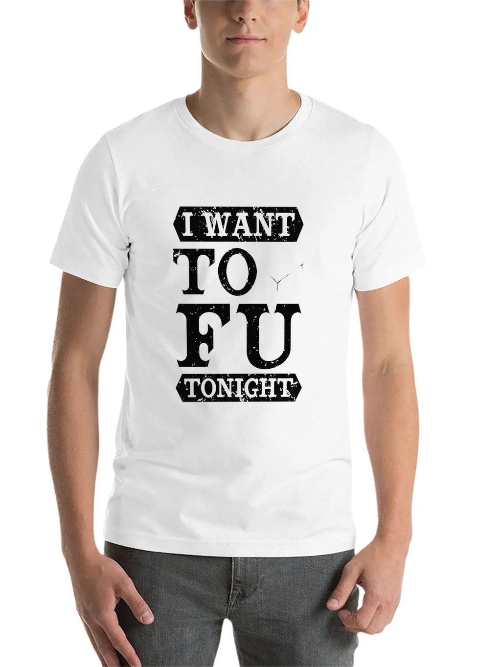 Vegetarian - Tofu Tonight Unisex Casual T-Shirt – Clean Design For Daily Comfort