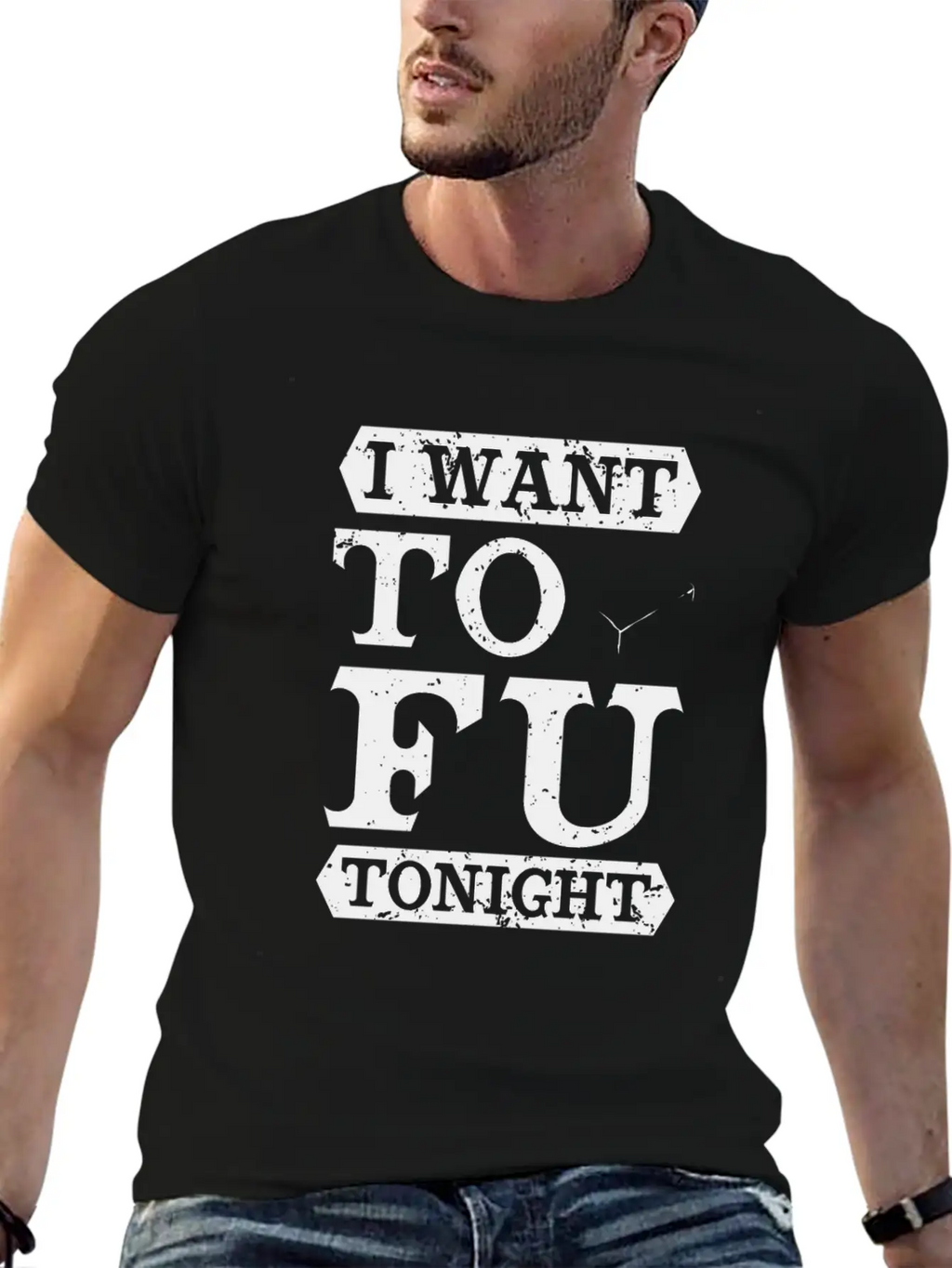 Vegetarian - Tofu Tonight Unisex Casual T-Shirt – Clean Design For Daily Comfort