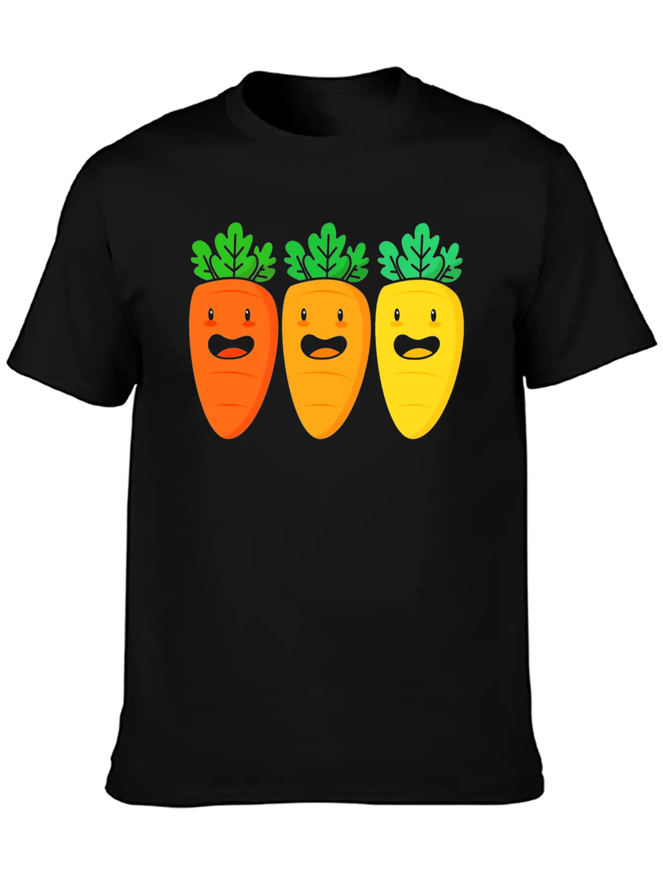 Vegetarian Vegan Squad Carrot For Women Breathable Soft Cotton T-Shirt – Timeless Casual Look