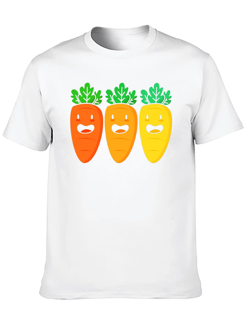 Vegetarian Vegan Squad Carrot For Women Breathable Soft Cotton T-Shirt – Timeless Casual Look