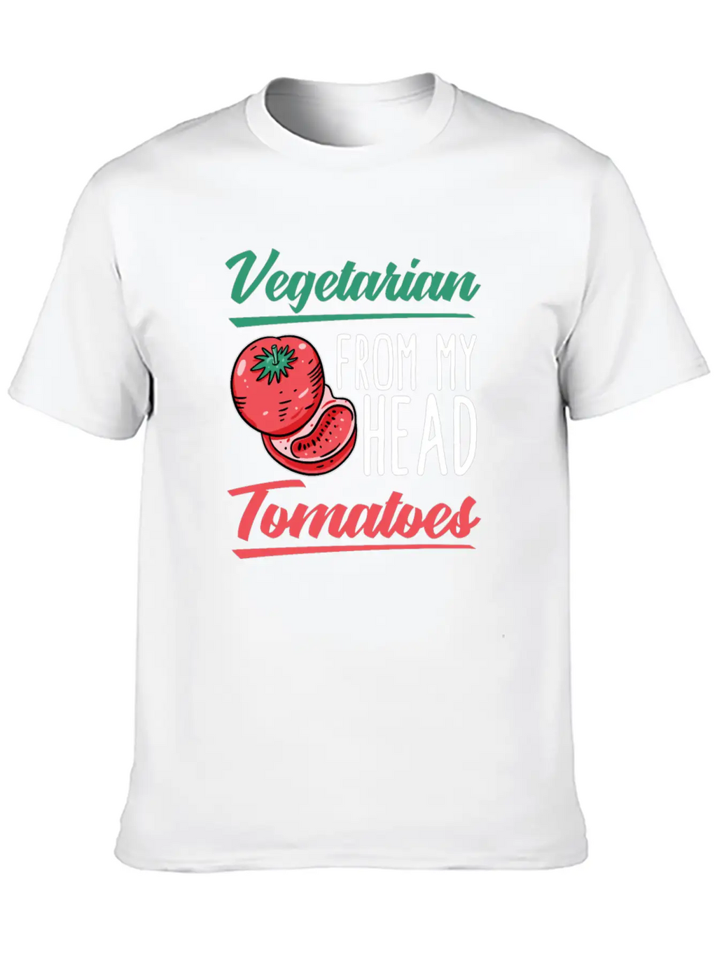 Vegetarian Vegetarianism Vegetable Organic Food Classic Fit Graphic Tee For Daily Comfort – Unisex Cotton Shirt