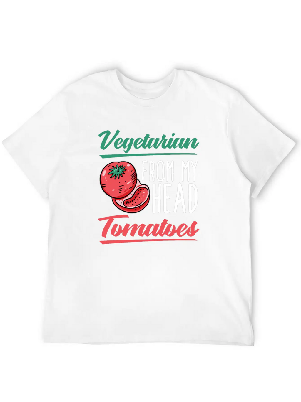 Vegetarian Vegetarianism Vegetable Organic Food Classic Fit Graphic Tee For Daily Comfort – Unisex Cotton Shirt