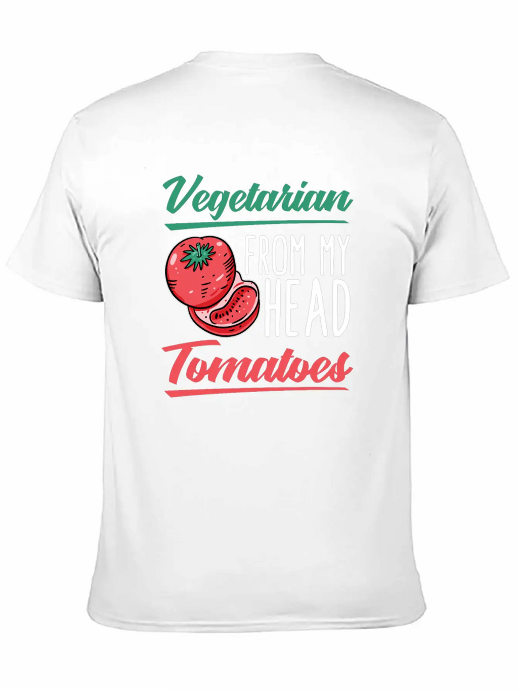 Vegetarian Vegetarianism Vegetable Organic Food Classic Fit Graphic Tee For Daily Comfort – Unisex Cotton Shirt
