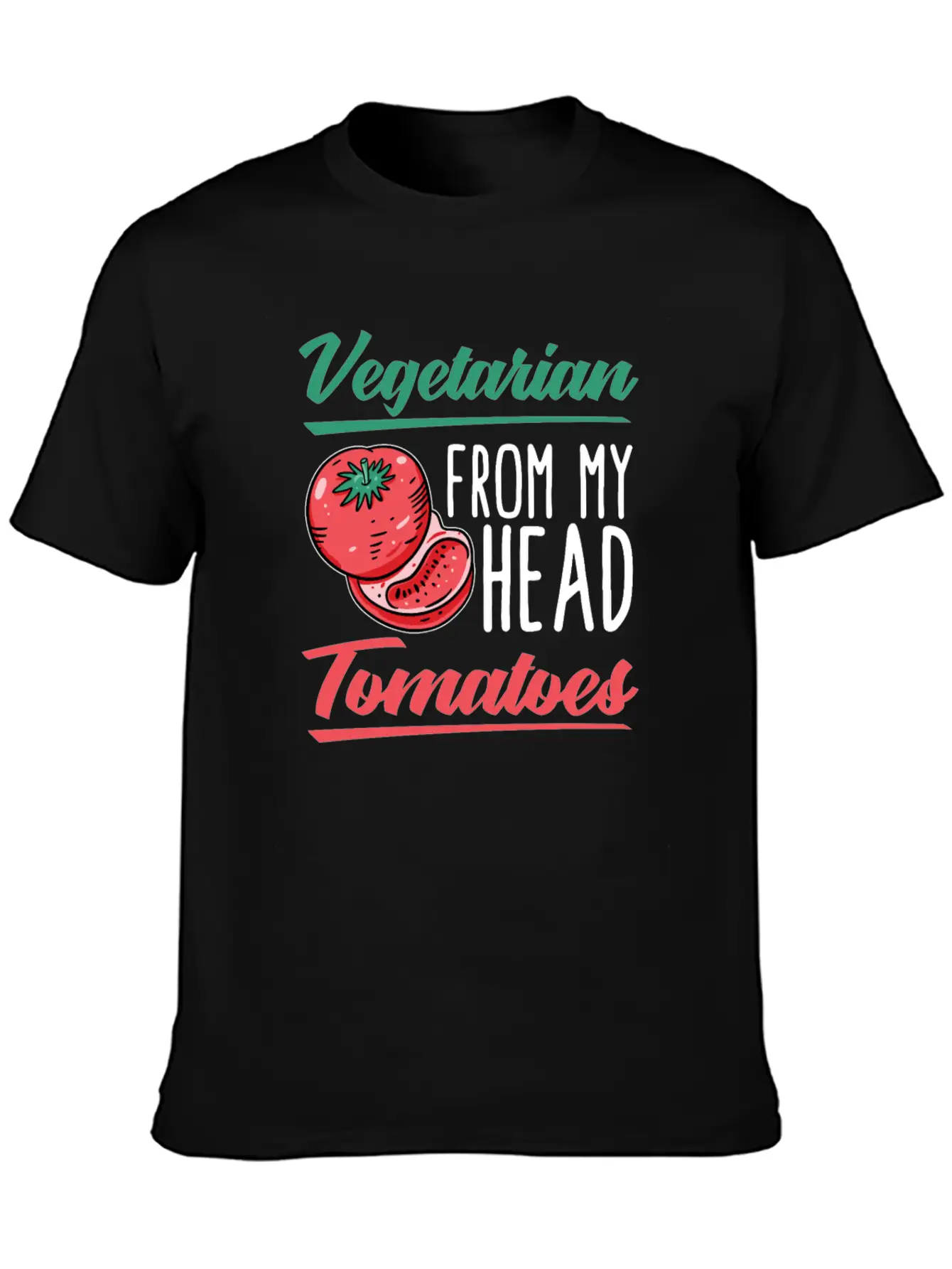 Vegetarian Vegetarianism Vegetable Organic Food Classic Fit Graphic Tee For Daily Comfort – Unisex Cotton Shirt