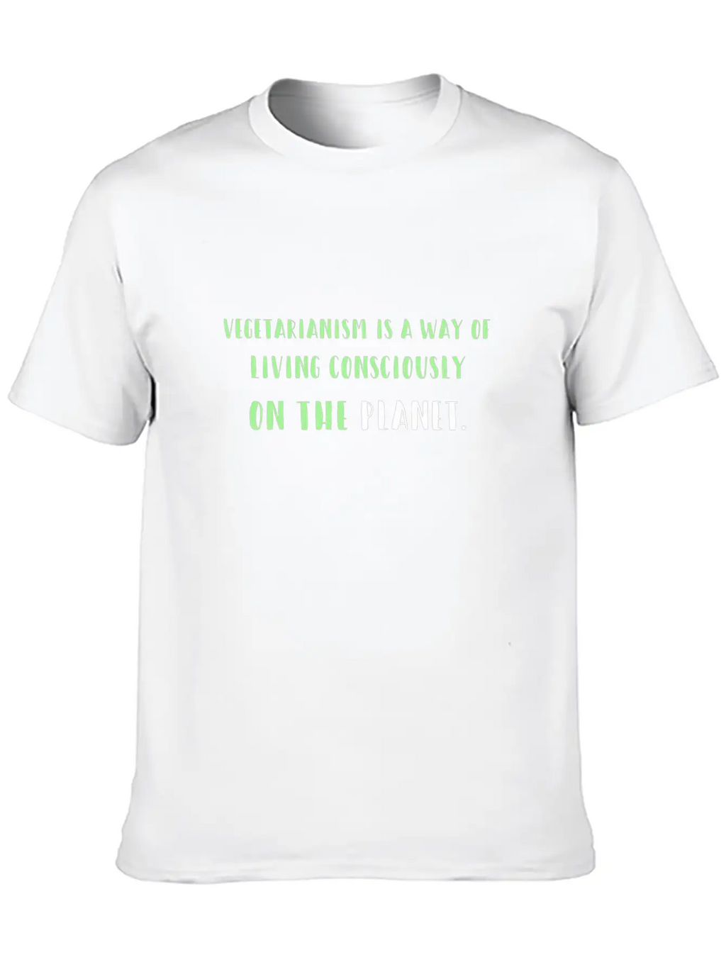Vegetarianism Vegetarian Vegan Unisex Casual T-Shirt – Clean Design For Daily Comfort