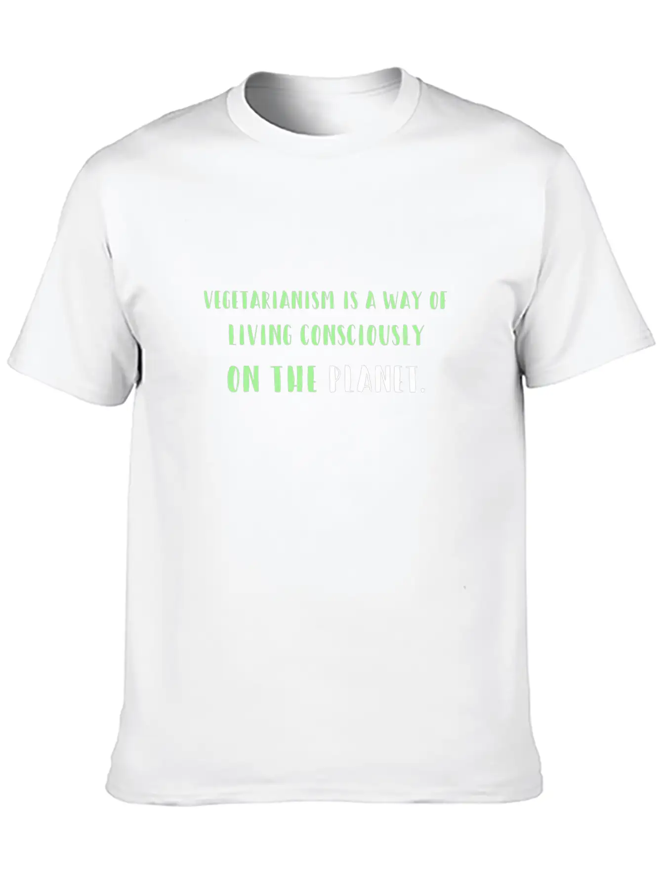 Vegetarianism Vegetarian Vegan Unisex Casual T-Shirt – Clean Design For Daily Comfort
