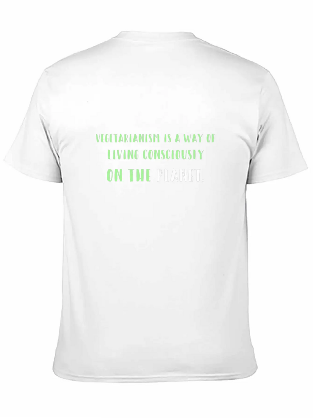 Vegetarianism Vegetarian Vegan Unisex Casual T-Shirt – Clean Design For Daily Comfort
