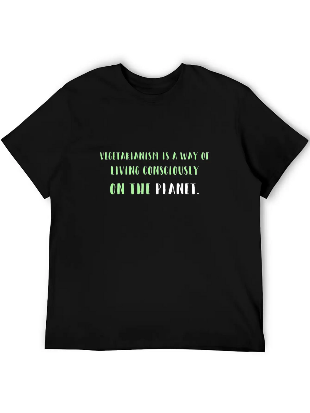 Vegetarianism Vegetarian Vegan Unisex Casual T-Shirt – Clean Design For Daily Comfort