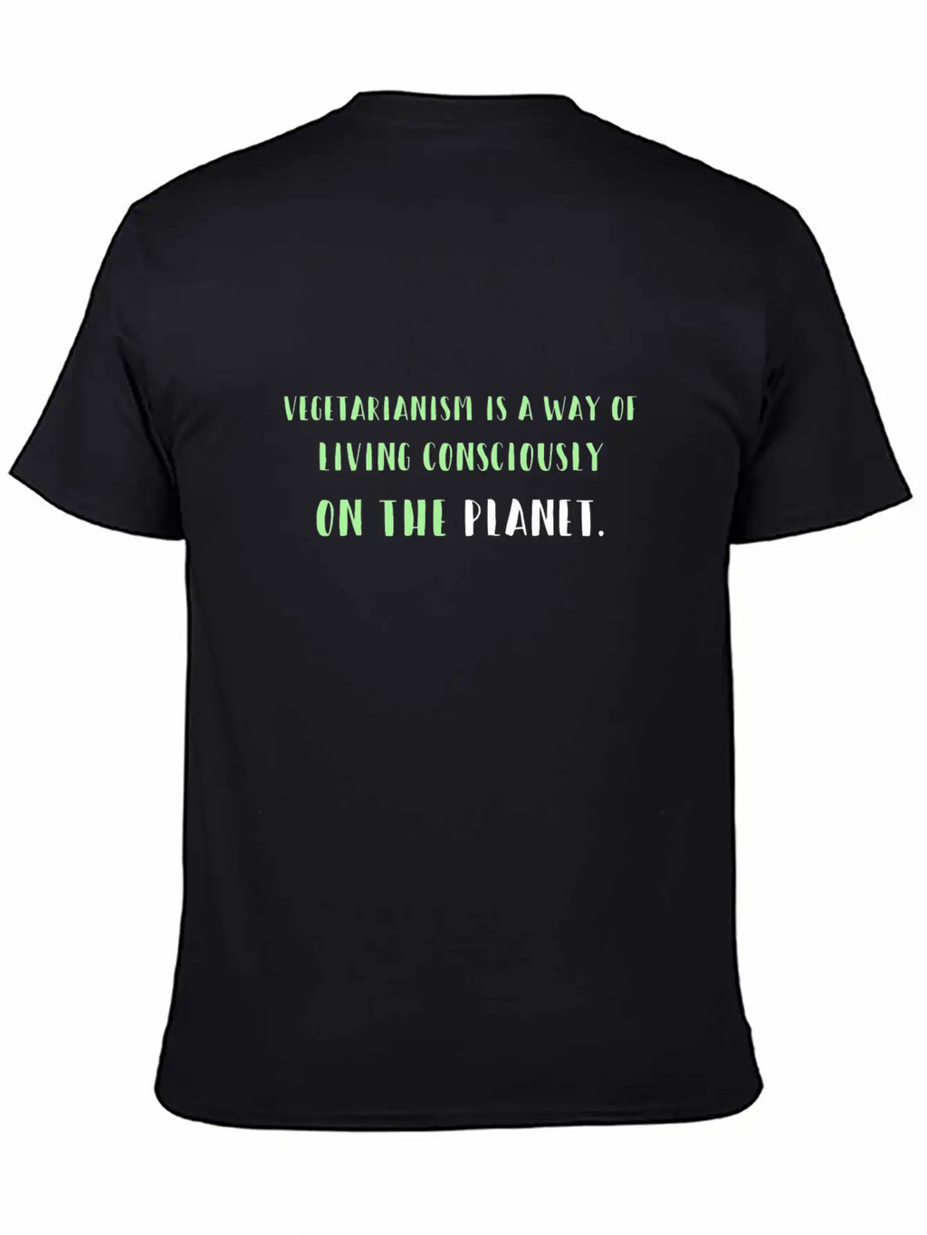 Vegetarianism Vegetarian Vegan Unisex Casual T-Shirt – Clean Design For Daily Comfort
