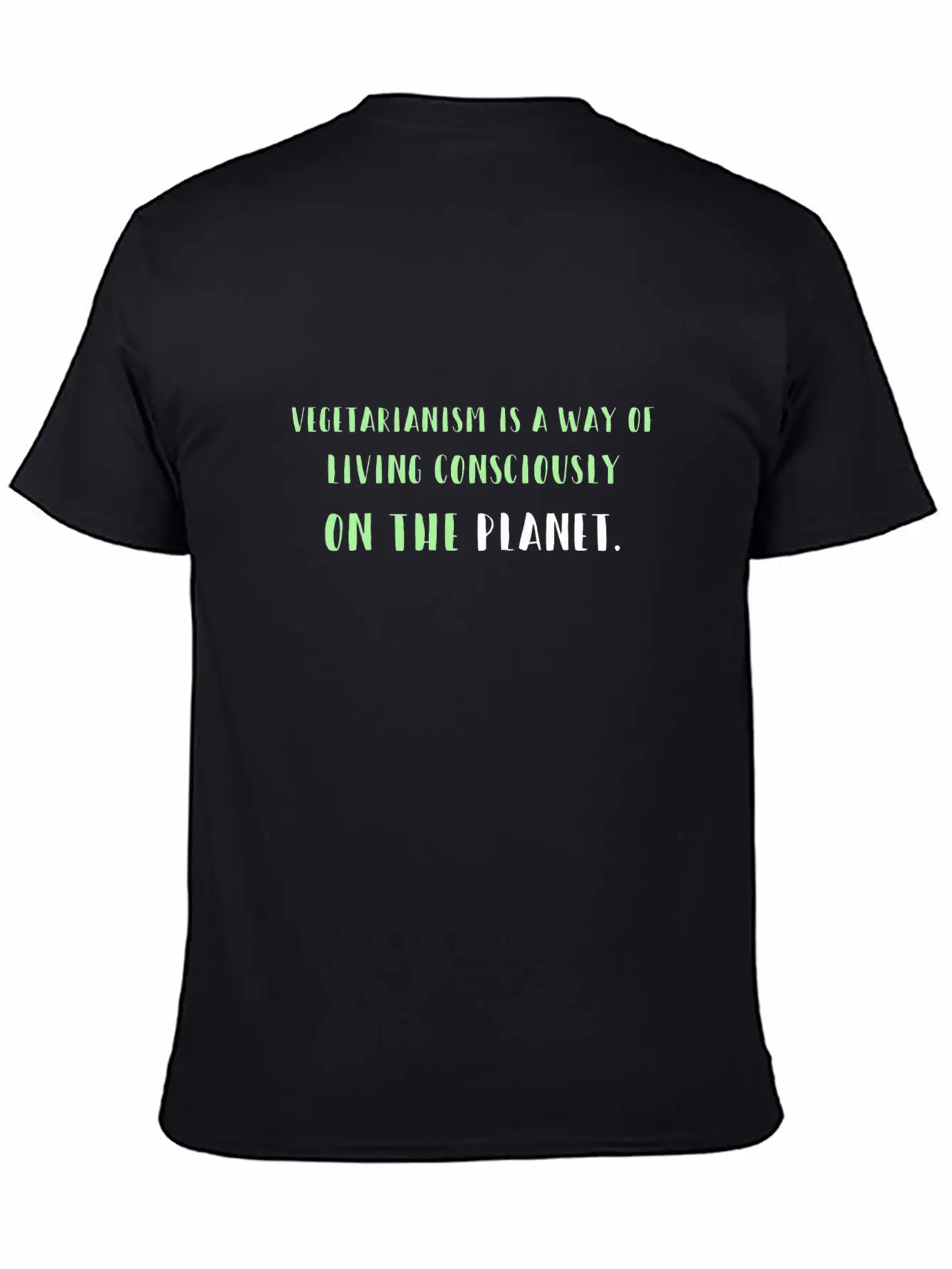 Vegetarianism Vegetarian Vegan Unisex Casual T-Shirt – Clean Design For Daily Comfort