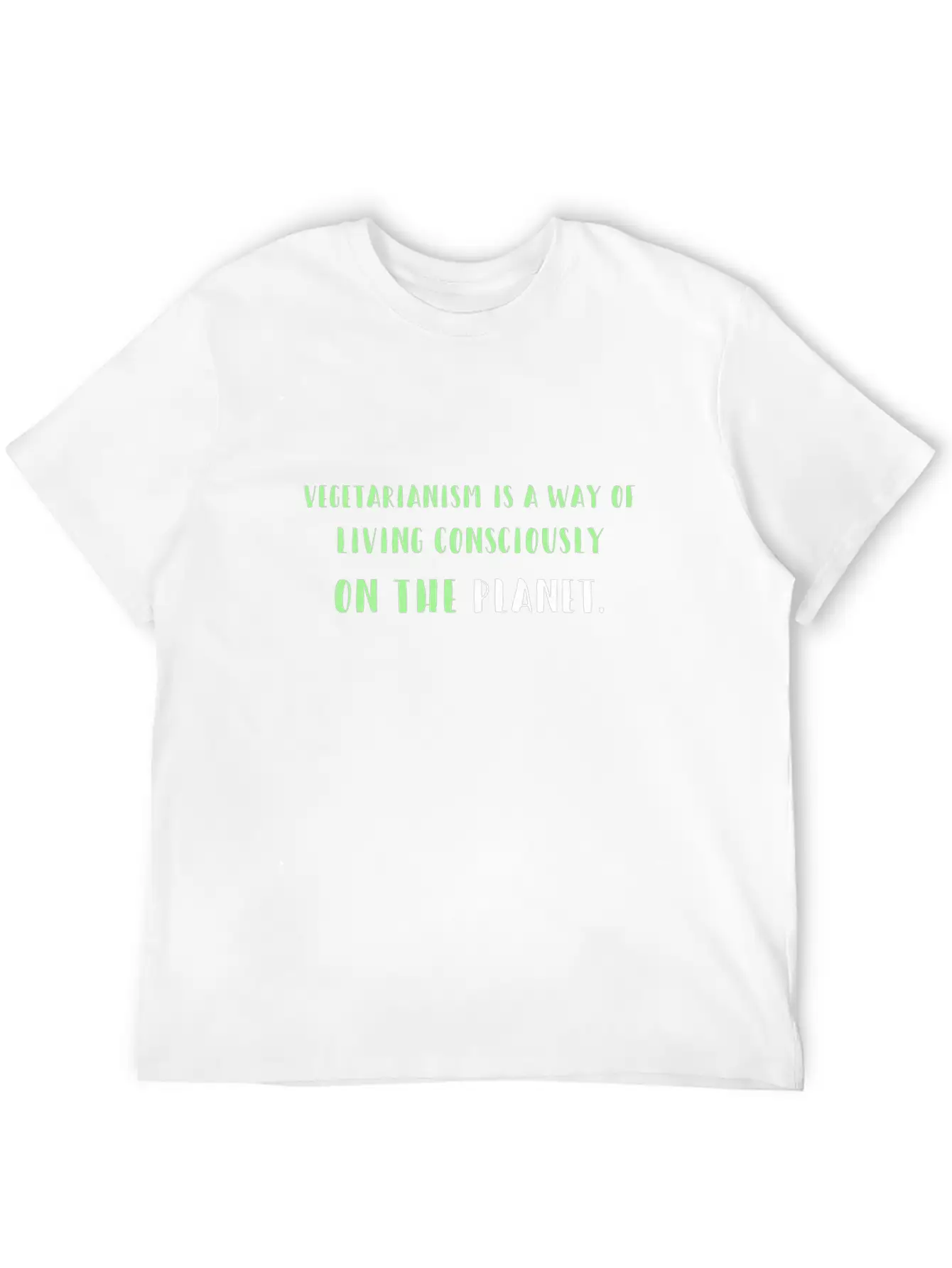Vegetarianism Vegetarian Vegan Unisex Casual T-Shirt – Clean Design For Daily Comfort
