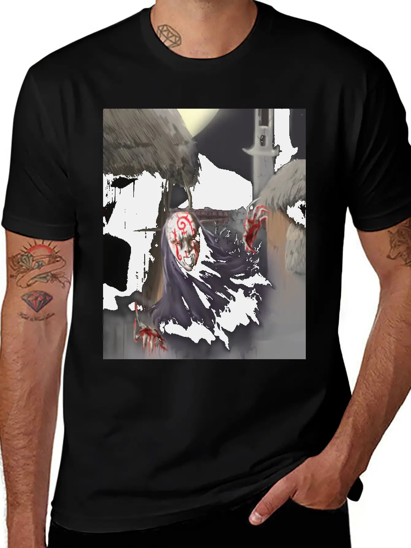 Vengeful Spirit Unisex Short Sleeve Soft Cotton T-Shirt – Casual Everyday Wear