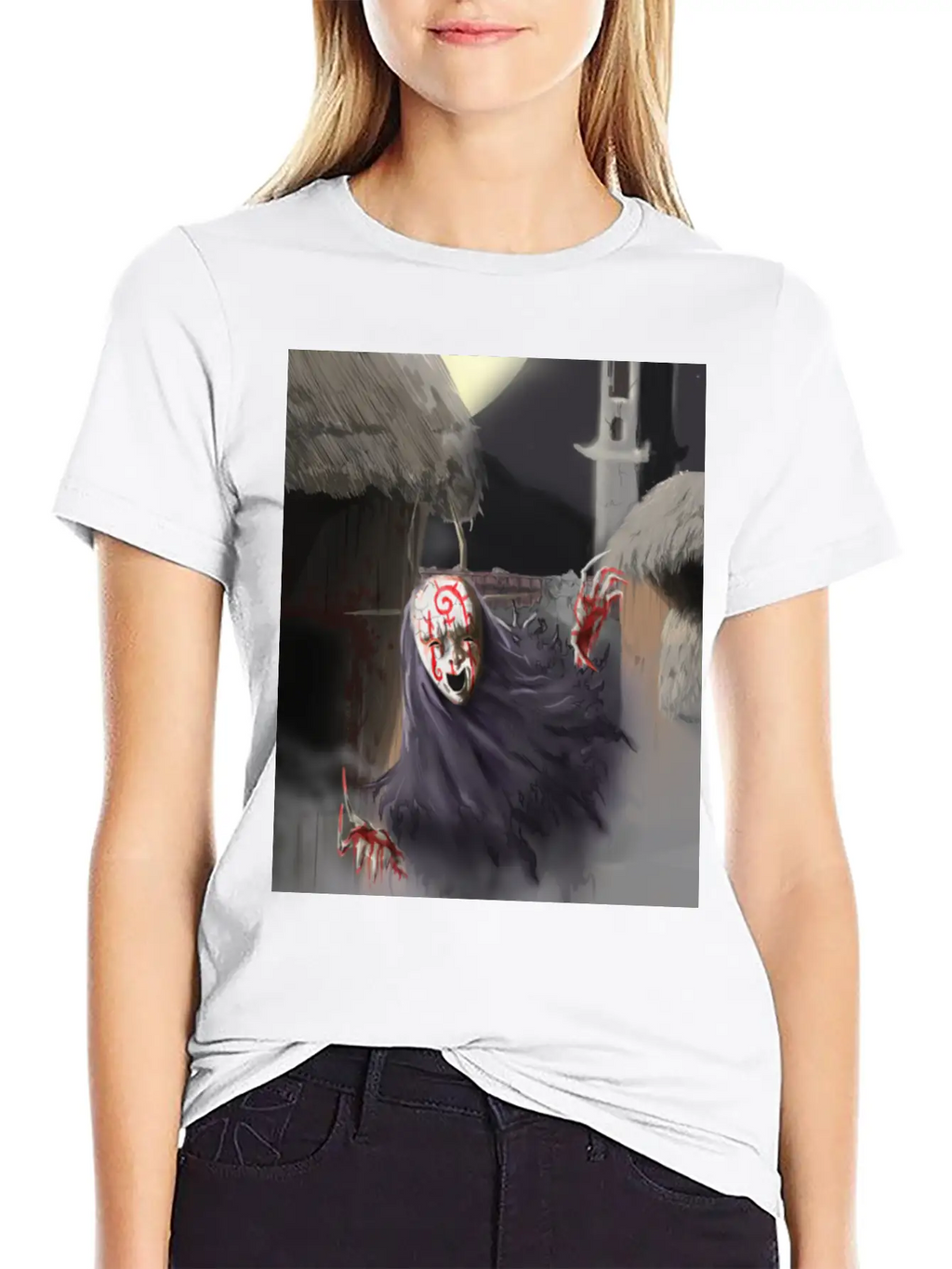 Vengeful Spirit Unisex Short Sleeve Soft Cotton T-Shirt – Casual Everyday Wear