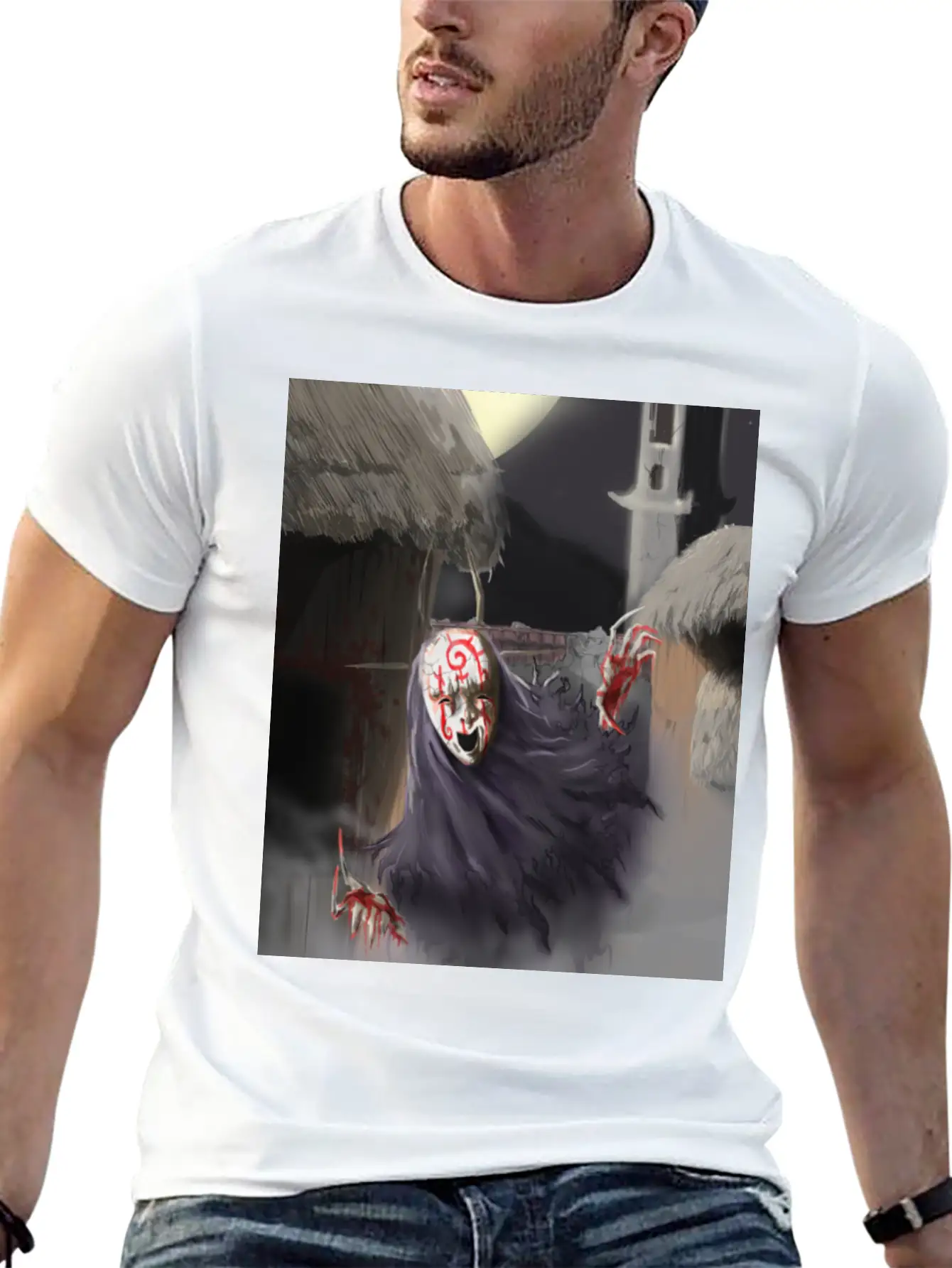 Vengeful Spirit Unisex Short Sleeve Soft Cotton T-Shirt – Casual Everyday Wear