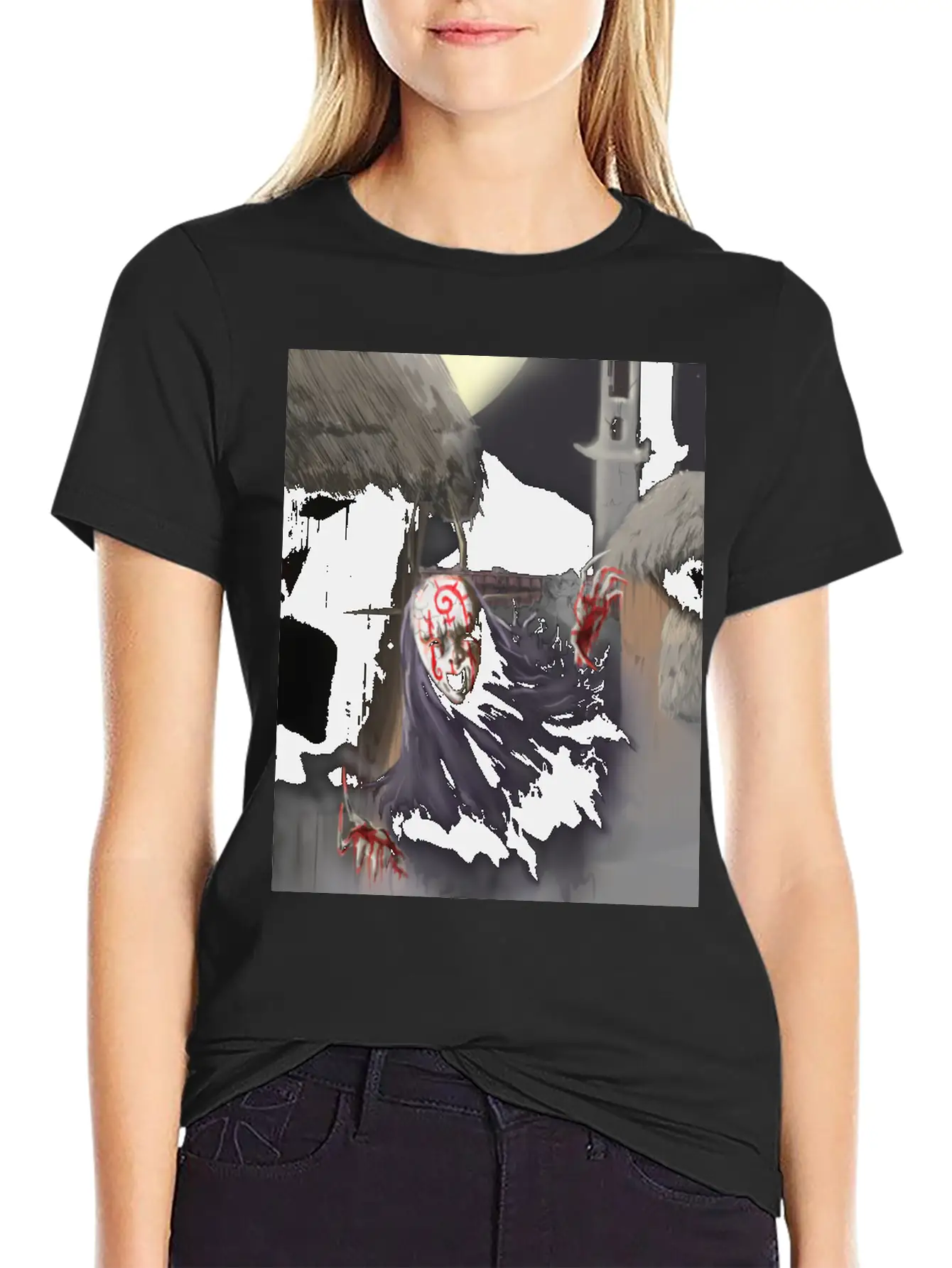 Vengeful Spirit Unisex Short Sleeve Soft Cotton T-Shirt – Casual Everyday Wear