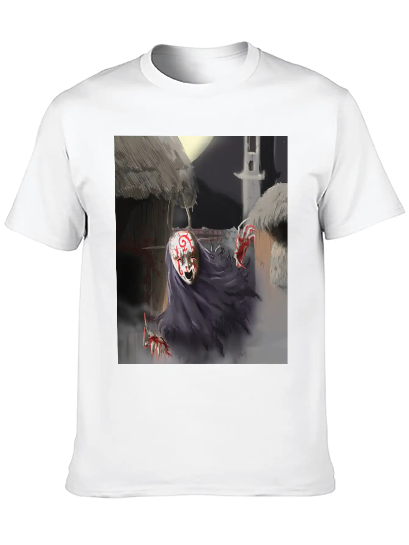 Vengeful Spirit Unisex Short Sleeve Soft Cotton T-Shirt – Casual Everyday Wear
