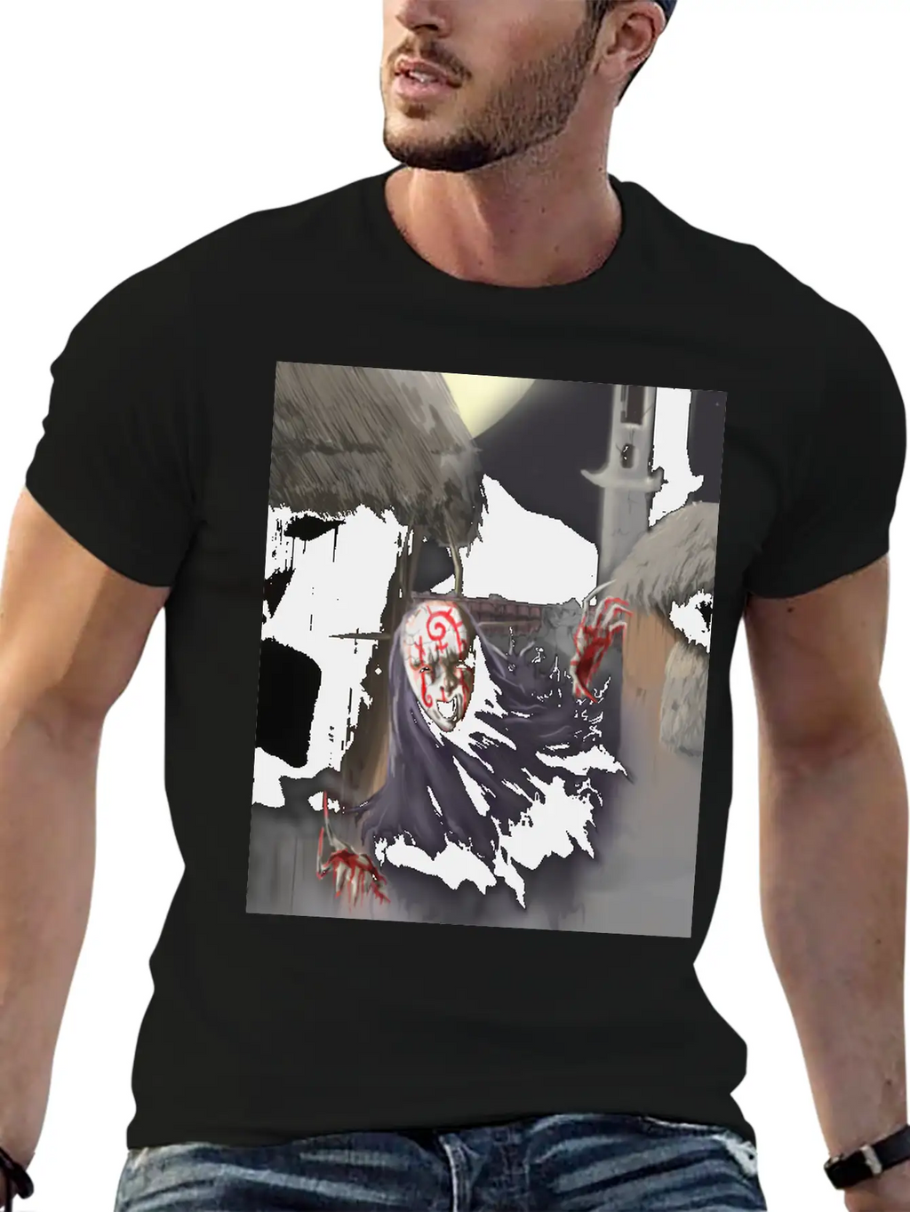 Vengeful Spirit Unisex Short Sleeve Soft Cotton T-Shirt – Casual Everyday Wear