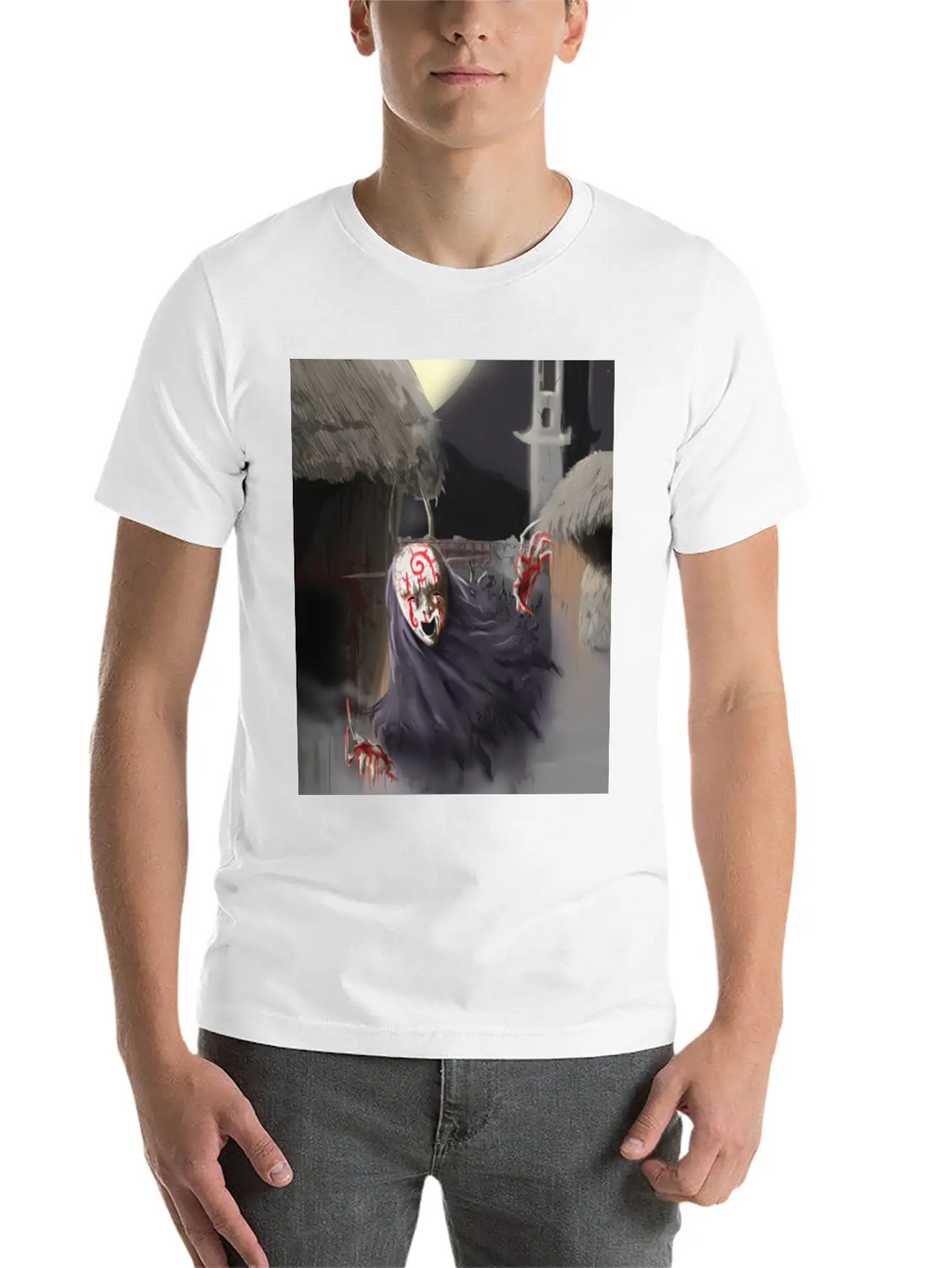 Vengeful Spirit Unisex Short Sleeve Soft Cotton T-Shirt – Casual Everyday Wear