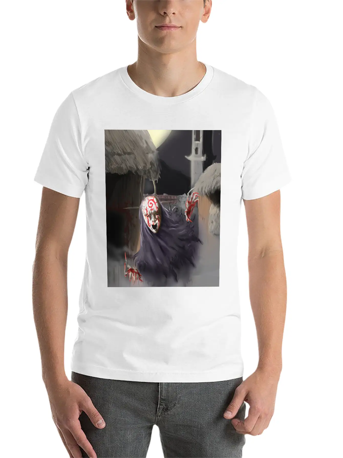 Vengeful Spirit Unisex Short Sleeve Soft Cotton T-Shirt – Casual Everyday Wear