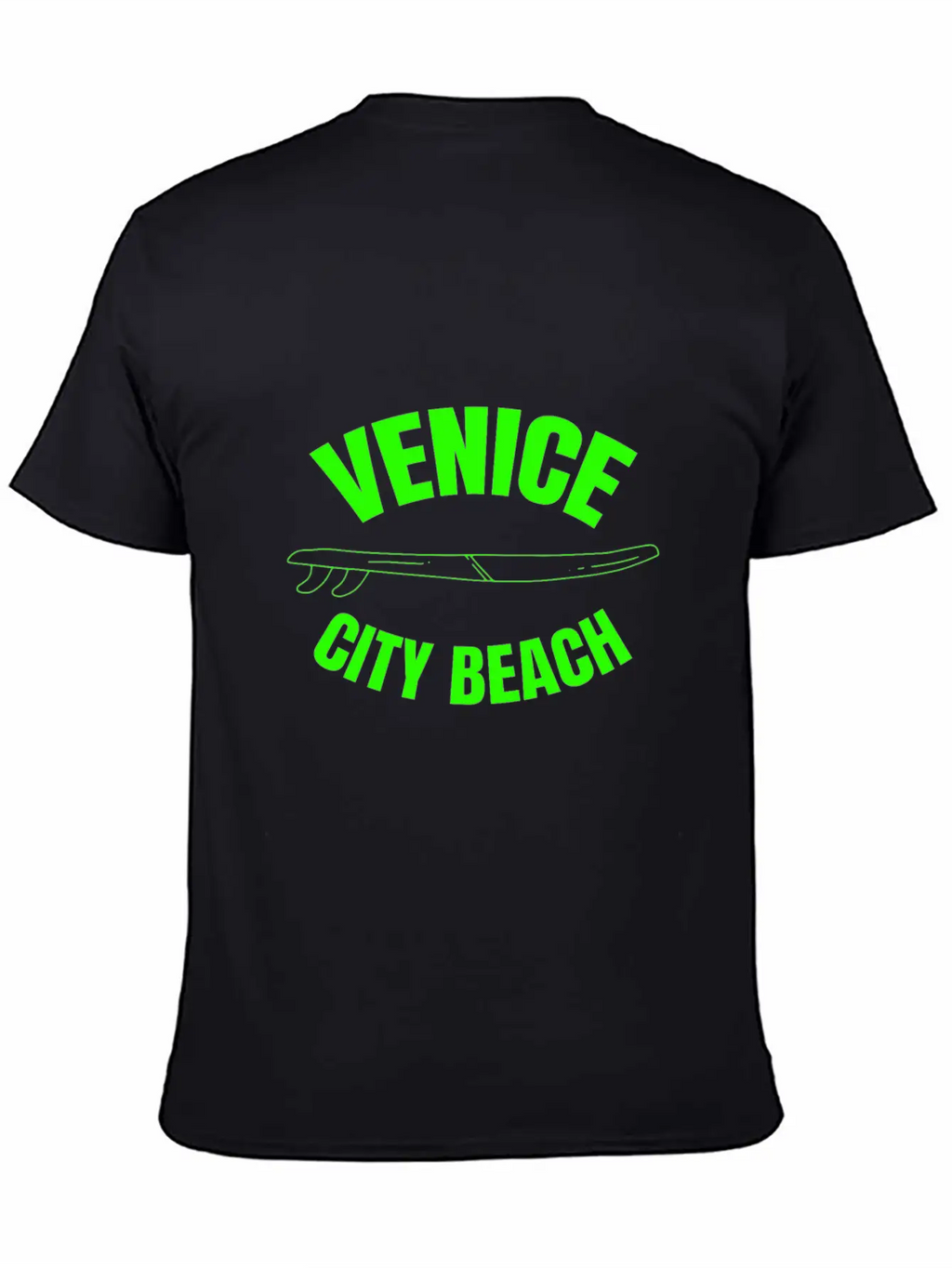 Venice City Beach - California Unisex Short Sleeve Soft Cotton T-Shirt – Casual Everyday Wear