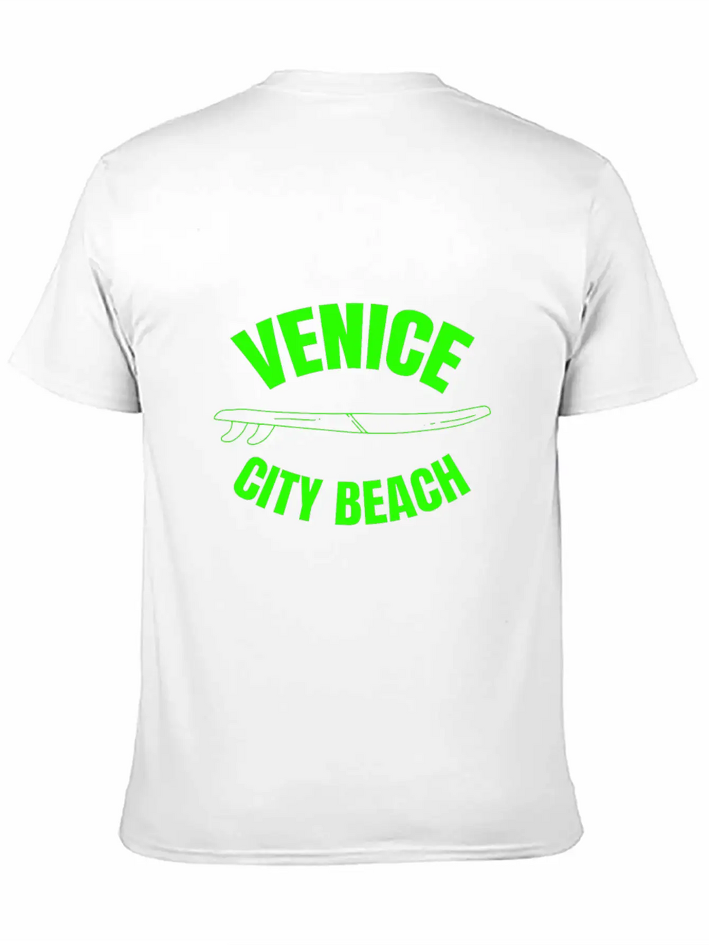 Venice City Beach - California Unisex Short Sleeve Soft Cotton T-Shirt – Casual Everyday Wear