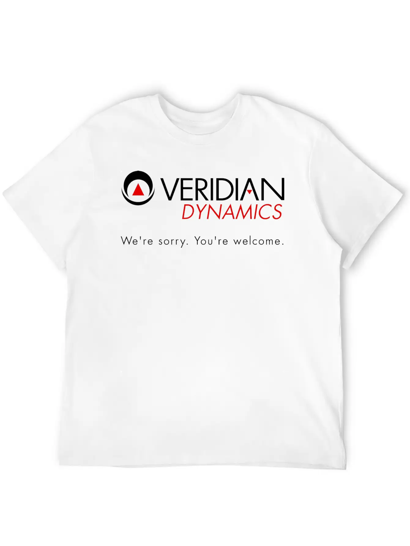 Veridian Dynamics Classic Fit Graphic Tee For Daily Comfort – Unisex Cotton Shirt