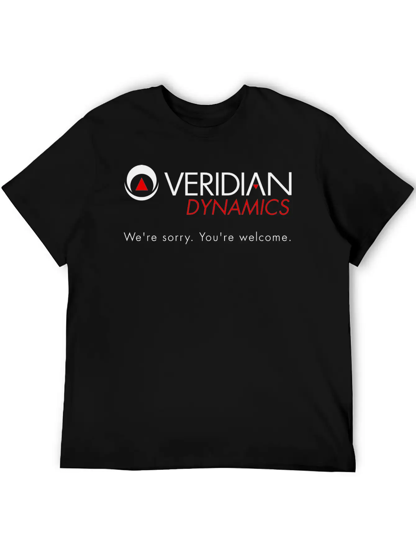 Veridian Dynamics Classic Fit Graphic Tee For Daily Comfort – Unisex Cotton Shirt