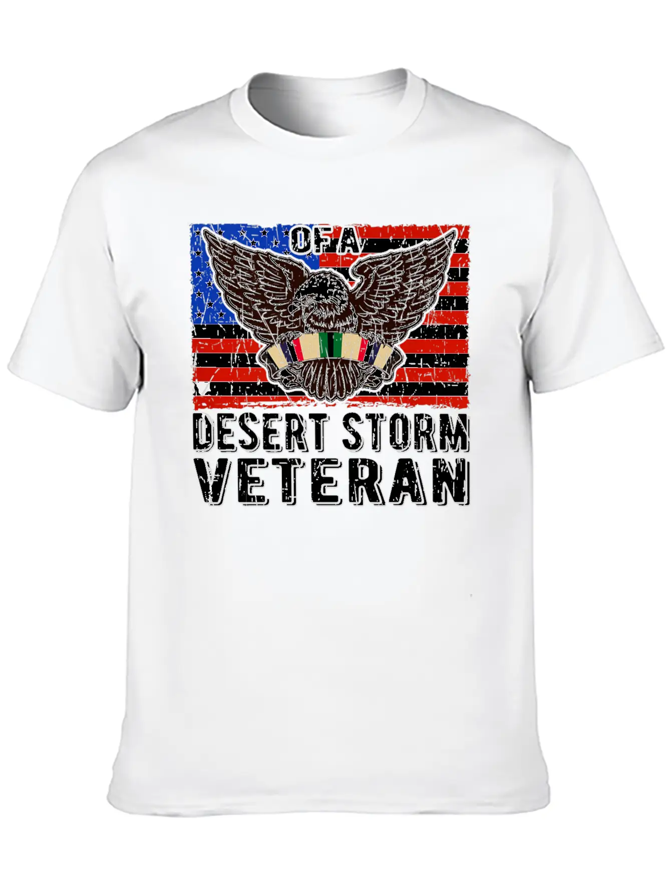 Veteran Gift-Proud Brother Of A Desert Storm Veter Unisex Short Sleeve Soft Cotton T-Shirt – Casual Everyday Wear