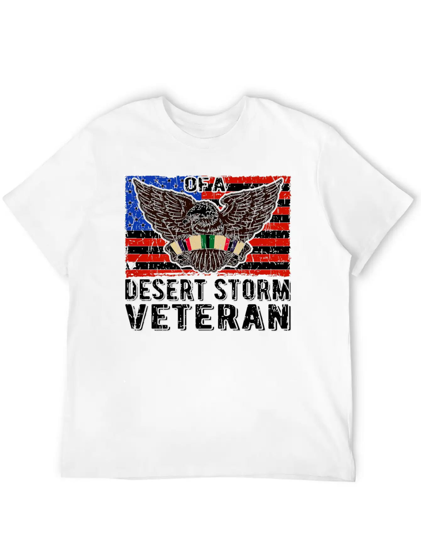 Veteran Gift-Proud Brother Of A Desert Storm Veter Unisex Short Sleeve Soft Cotton T-Shirt – Casual Everyday Wear