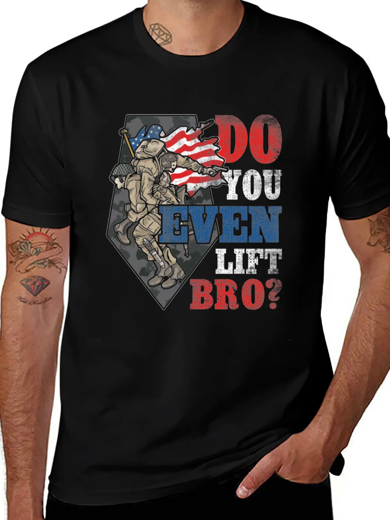 Veteran US American Flag And Combat Medic Gifts Unisex Short Sleeve Soft Cotton T-Shirt – Casual Everyday Wear